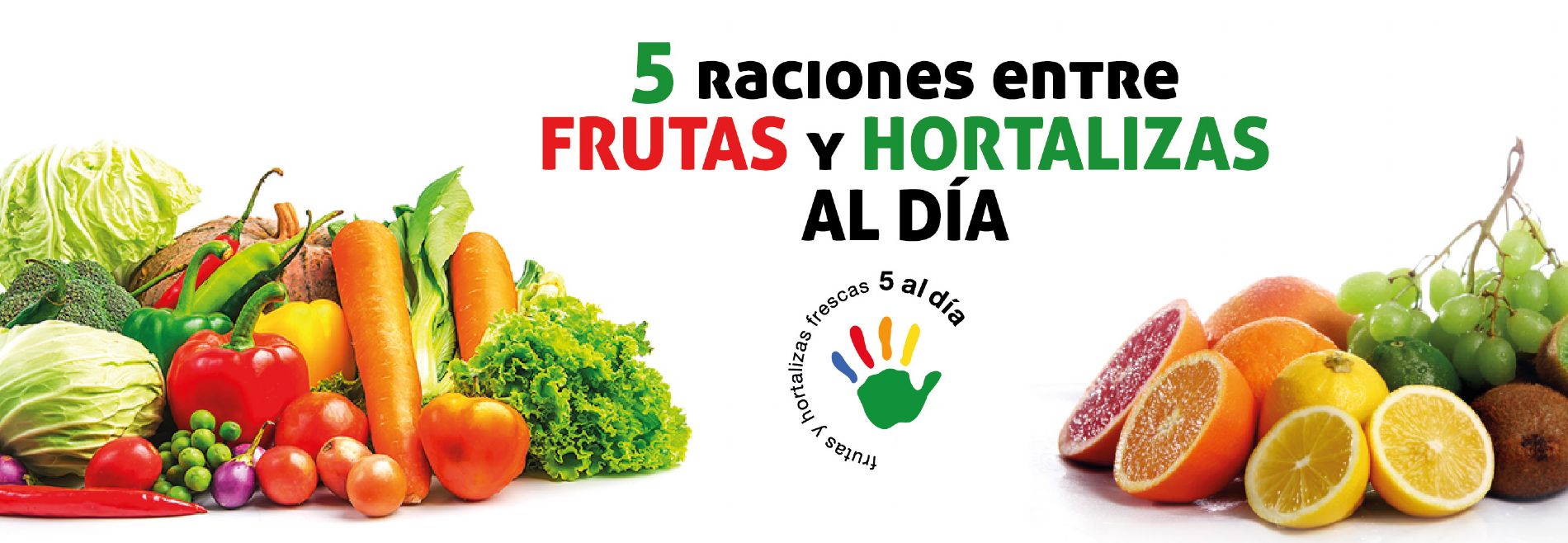 5 raciones de frutas y hortalizas al da